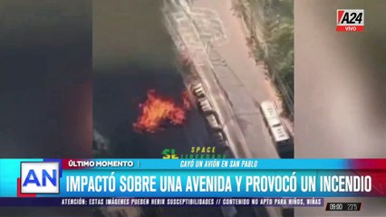 Accidente aéreo en San Pablo deja dos muertos