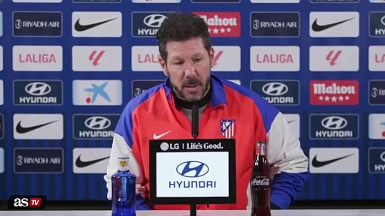 Así despachó Simeone todas las polémicas del derbi: muy Simeone