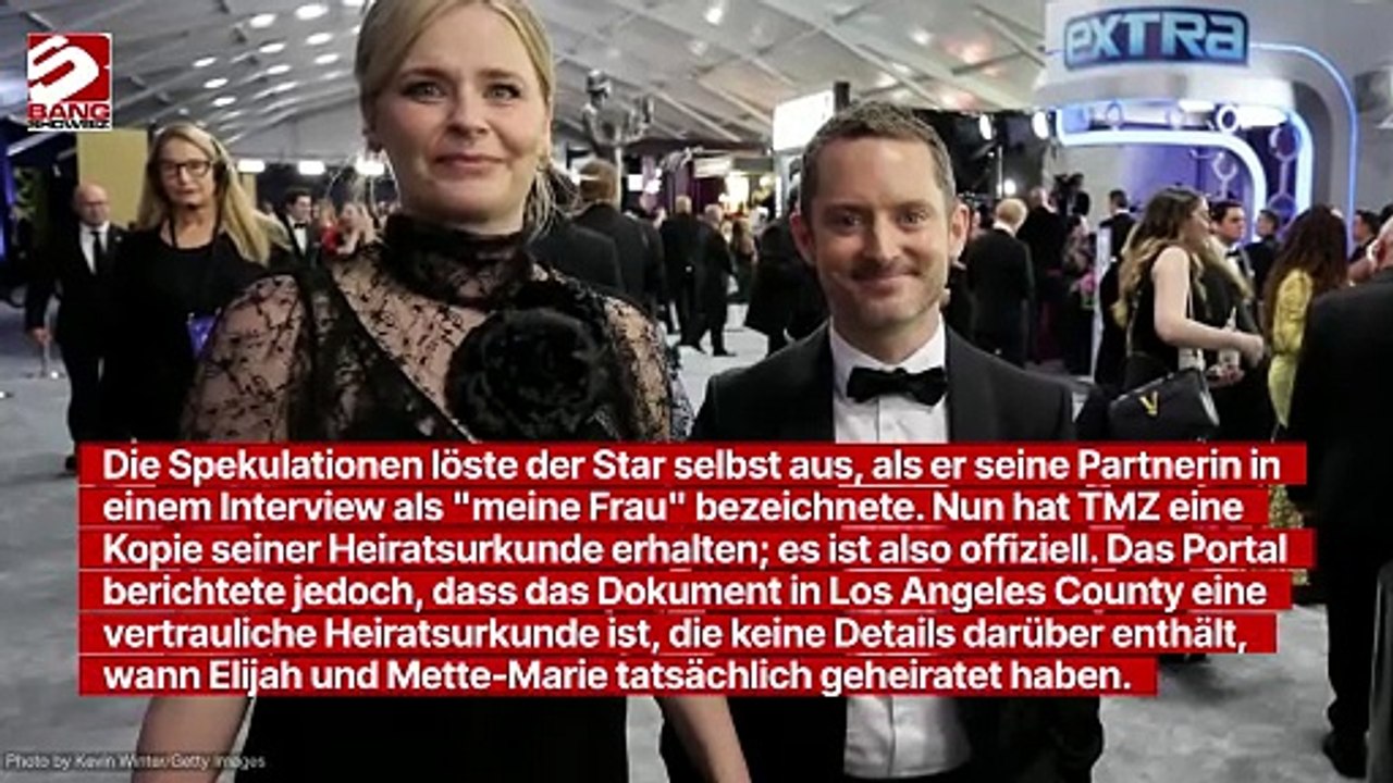Elijah wood: er hat ja gesagt