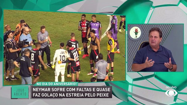 Debate Jogo Aberto: Empate de Santos x Botafogo-SP tirou o brilho da estreia de Neymar?