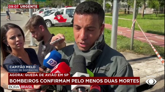 Avião que caiu em SP deixou mortos e passageiros de ônibus feridos