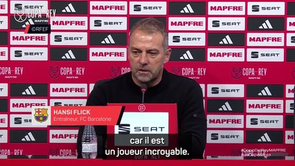 Barça - Flick : "Pedri est l'un des meilleurs au monde"