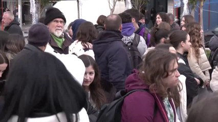 Διαμαρτυρία για τα Τέμπη στη Λαμία: Φοιτητές, μαθητές και εκπαιδευτικοί ζήτησαν δικαιοσύνη