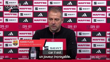 Flick : "Pedri est l'un des meilleurs au monde"