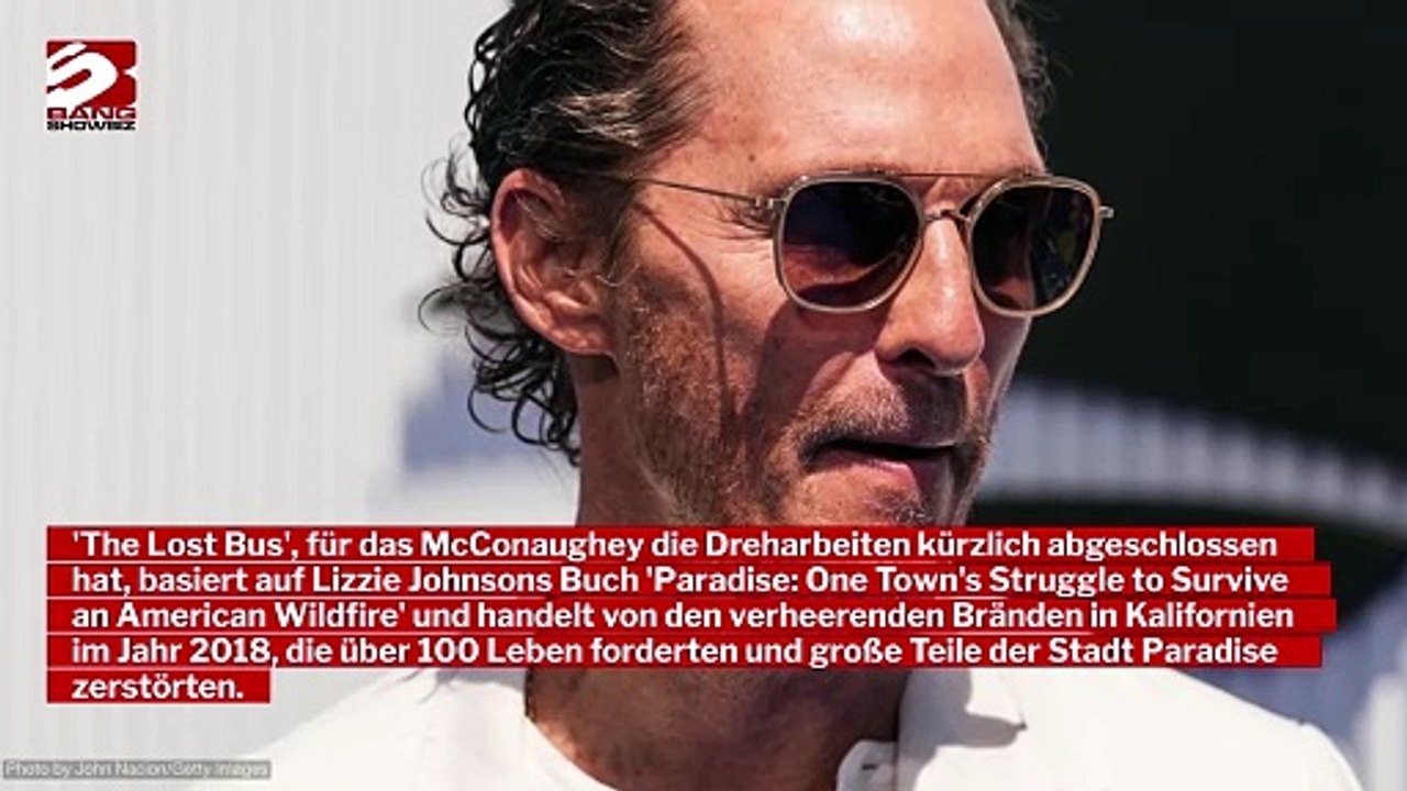 Matthew McConaughey: Er hat Rolle in 'The Rage' ergattert