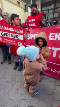 İzmir’de işten atılan belediye işçilerinin direnişi 5’inci gününde