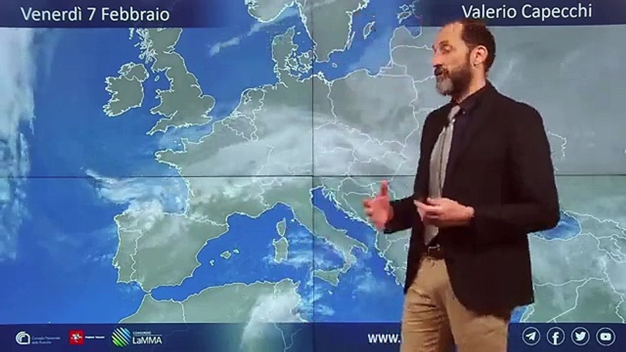 Meteo in Toscana, le previsioni per il 7 e l'8 febbraio: torna il maltempo