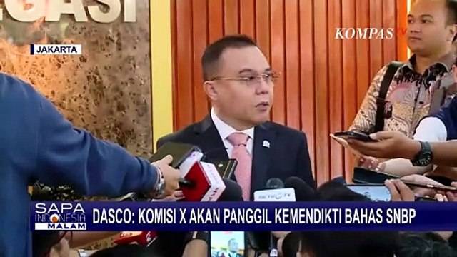 Sufmi Dasco Sebut Komisi X DPR akan Panggil Kemendikti Bahas SNBP