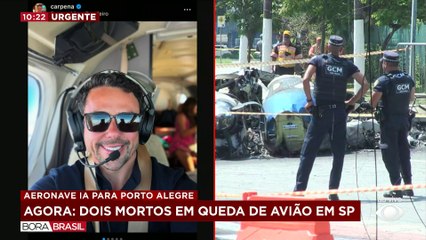 Acidente aéreo em SP: vítimas são piloto e empresário gaúcho