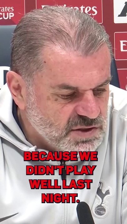 Postecoglou slams constant criticism at Spurs