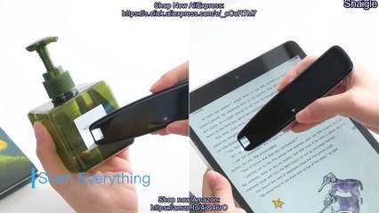 Pen Scanner and translator with voice