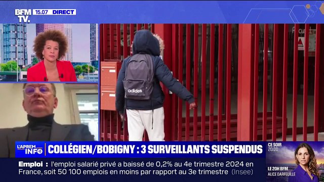 Agression d'un adolescent à Bobigny: Olivier Beaufrère (SNPDEN-UNSA) réagit à la suspension de trois surveillants
