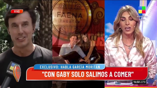 García Moritán y su relación con Gaby Espino