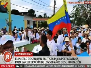 Nueva Esparta I Pueblo San Juan Bautista celebra sus 500 años recibiendo a la Virgen del Valle