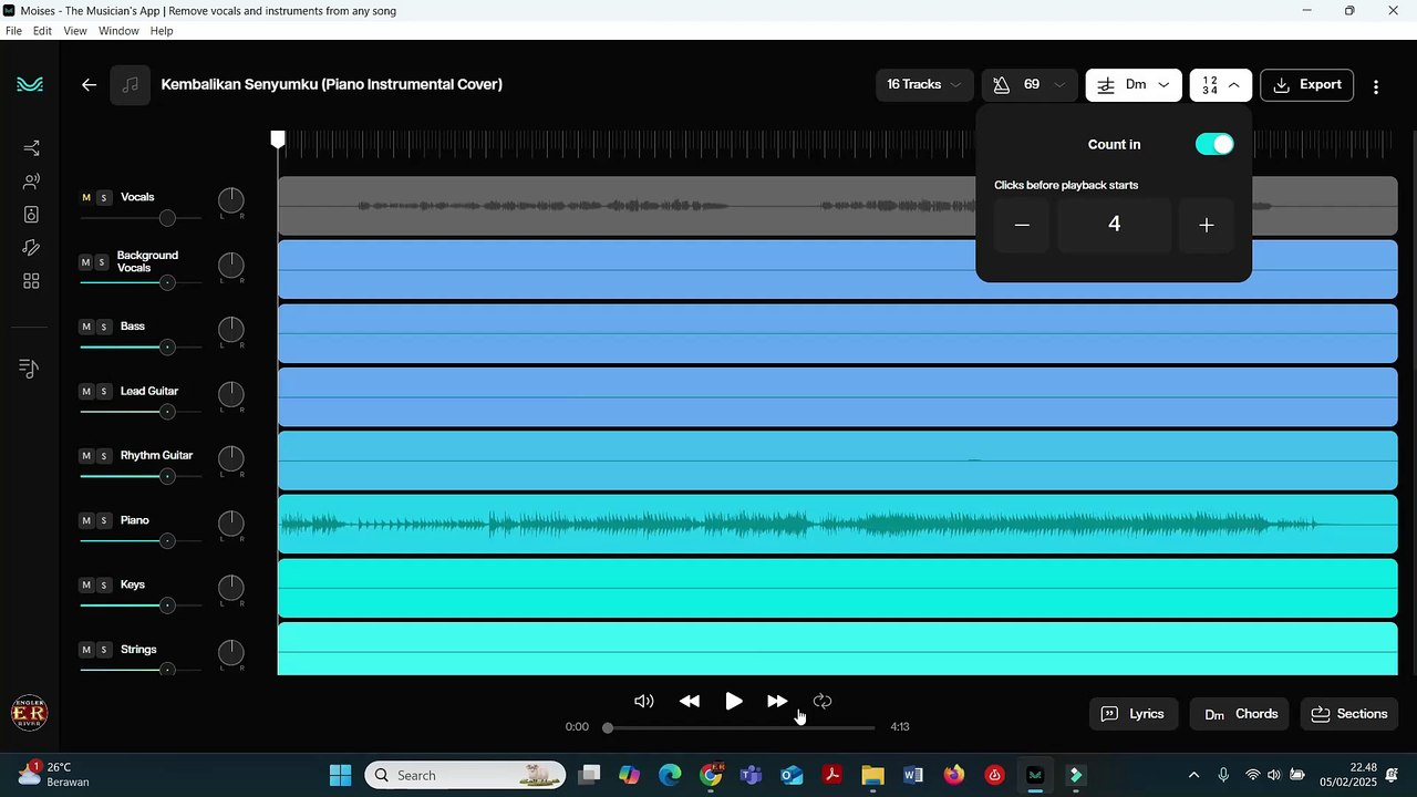 Kembalikan senyumku - Cover