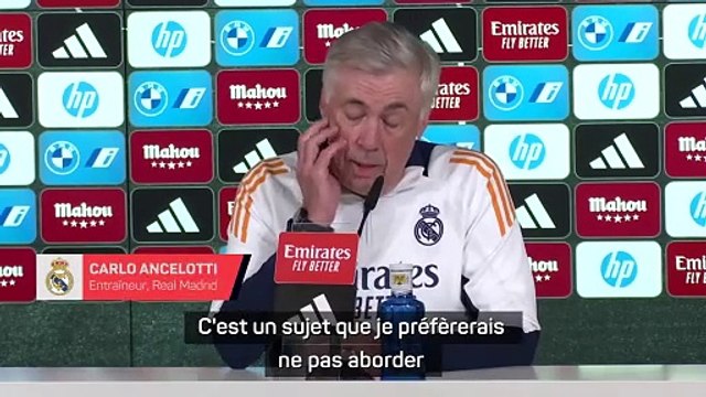 Real Madrid - Ancelotti : Tebas peut dormir tranquille, personne n'a perdu la tête