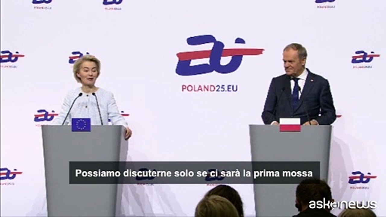 Von der Leyen: dazi Usa? Nessuna mossa ma Ue pronta a rispondere