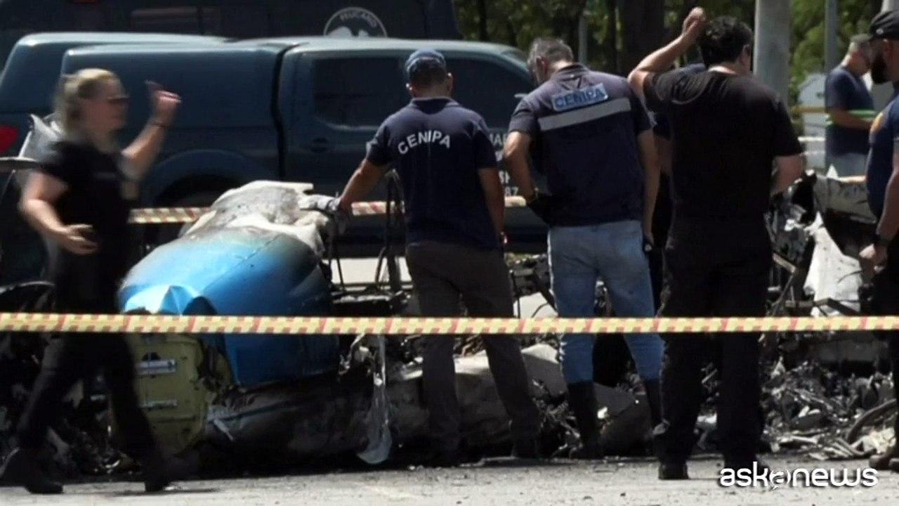Brasile, velivolo si schianta in centro a San Paolo: due morti