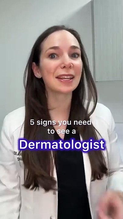 5 Signs You Need to See a Dermatologist