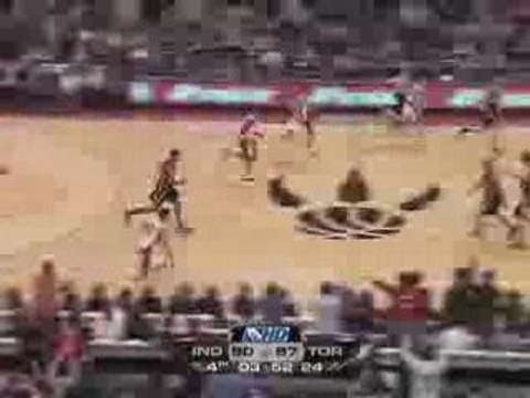 Chris Bosh Blocks Jermaine O'Neal (vs IND) Nov. 16%07(_H9r9f