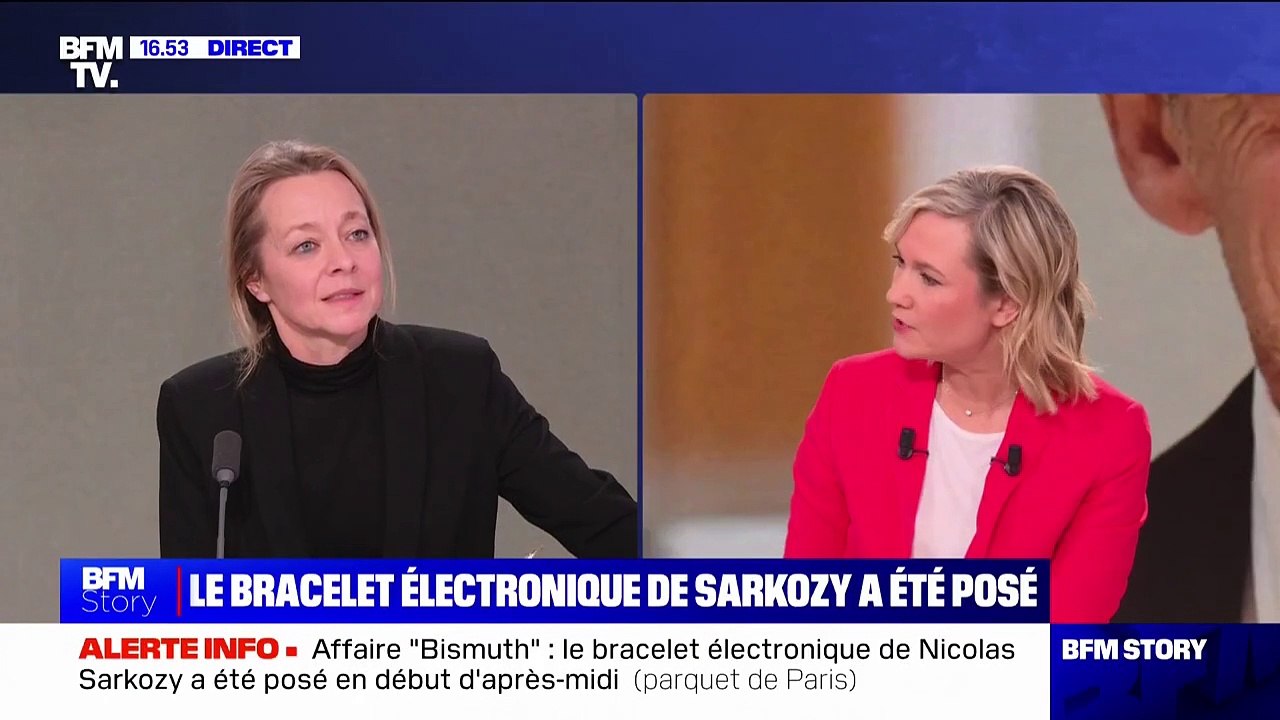 Les images du premier jogging de Nicolas Sarkozy sous bracelet électronique