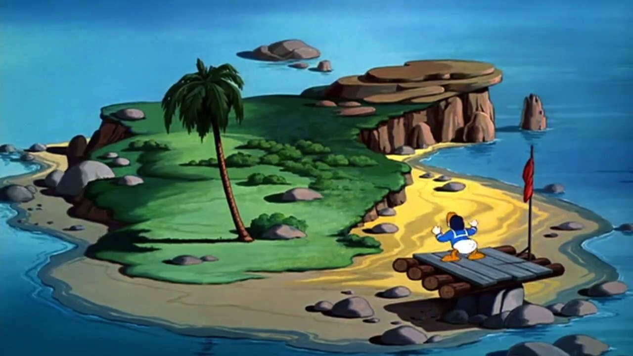 Adventure of Donald Duck and An elderly beetle | Donald Duck Cartoons 76 - Sea Salts 1949