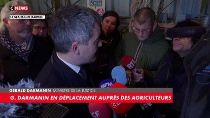 Gérald Darmanin : «Agriculteur est une profession qu'on doit soutenir.»