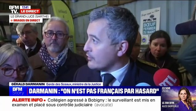 Droit du sol: Accéder à la nationalité doit être un effort , assure Gérald Darmanin