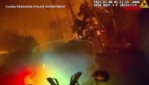 Incendi Los Angeles, le evacuazioni ad Altadena nei video delle bodycam degli agenti