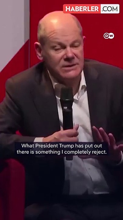 Almanya Başbakanı Scholz'dan Trump'ın skandal Gazze planına ret