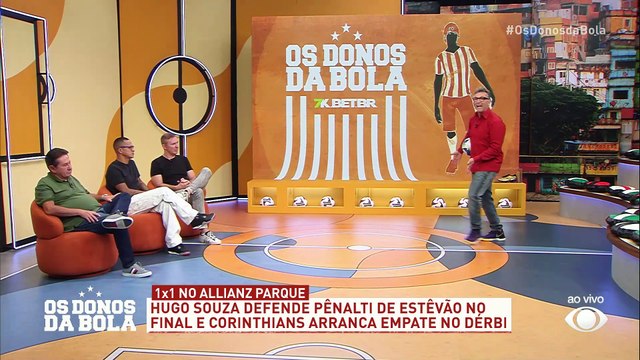 Yuri Alberto, Claus, Hugo, Estêvão e Abel: veja o que Neto disse sobre Palmeiras x Corinthians