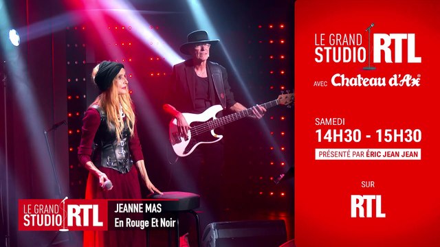 Jeanne Mas - En rouge et noir (Live) - Le Grand Studio RTL