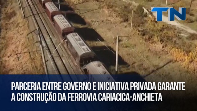 Parceria entre governo e iniciativa privada garante a construção da ferrovia Cariacica-Anchieta