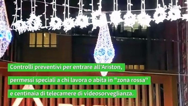 Conto alla rovescia per Sanremo 2025, la citta' si blinda