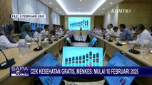 Cek Kesehatan Gratis Mulai 10 Februari 2025, Menkes: Bisa di Puskesmas ataupun di Kantor