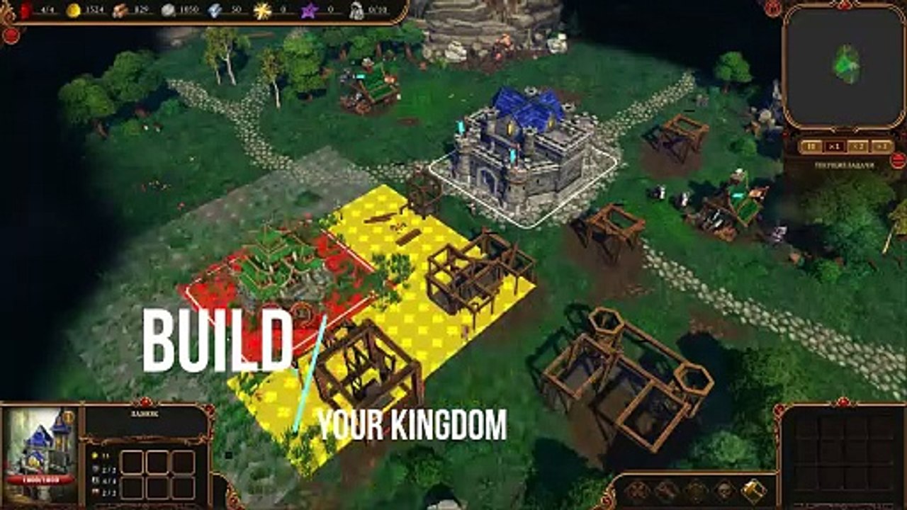 Lessaria erinnert im Trailer an Majesty und bringt das RTS-Genre mit indirekter Steuerung zurück