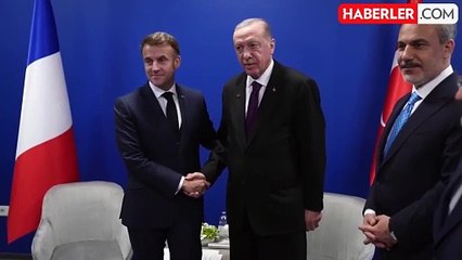 Cumhurbaşkanı Erdoğan, Fransız mevkidaşı Macron ile telefonda görüştü