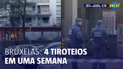Bruxelas sofre com tiroteios seguidos