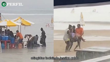 "Tragédias e reviravoltas: Raio atinge pessoas em praia, ex-Malhação retoma carreira e advogado morre em acidente aéreo."