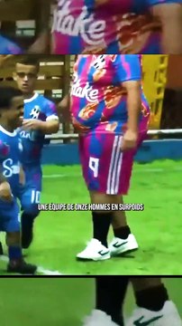 11 hommes en surpoids affrontent 11 hommes de petite taille #sport #football