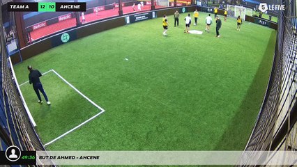 But de Ahmed - ahcene
