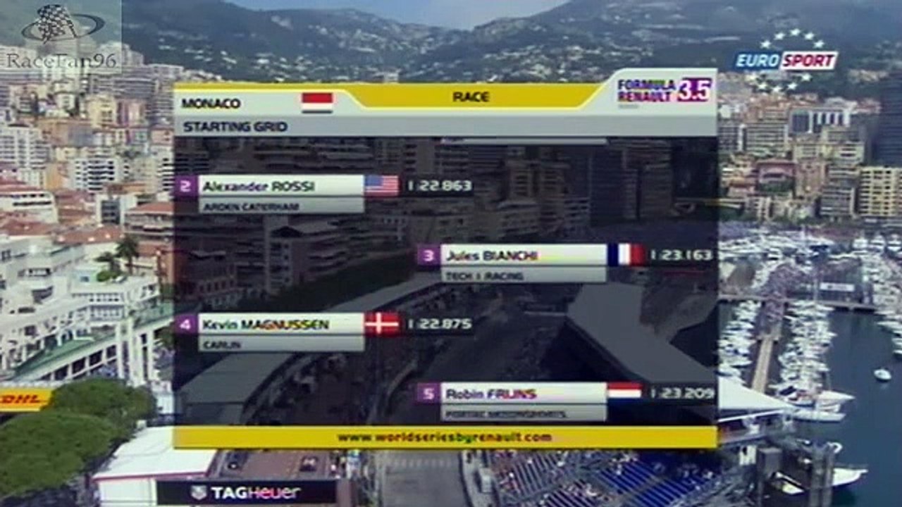 Formula Renault 3.5 2012_Manche 2_Circuit de Monaco(Monaco)_Course (en français - Eurosport - France) [RaceFan96]