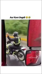 Aur_Karo_Ungali😂🤣duke390#yamaha#z900 #kawasaki#crash#funny  #shorts#bikerider#trending