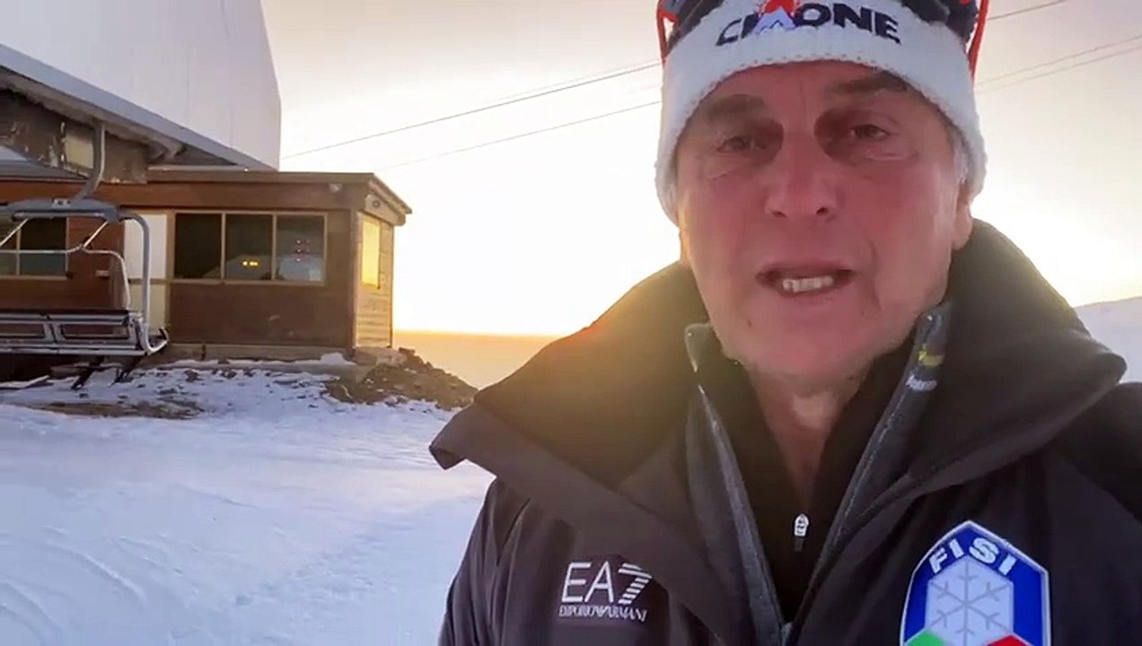 Sul Cimone un altro weekend di sci: la discesa da Piancavallaro sulla pista 9 con i generatori in azione