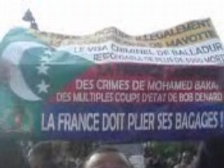 Manifestation comorienne du 1er mai 2008 à Paris