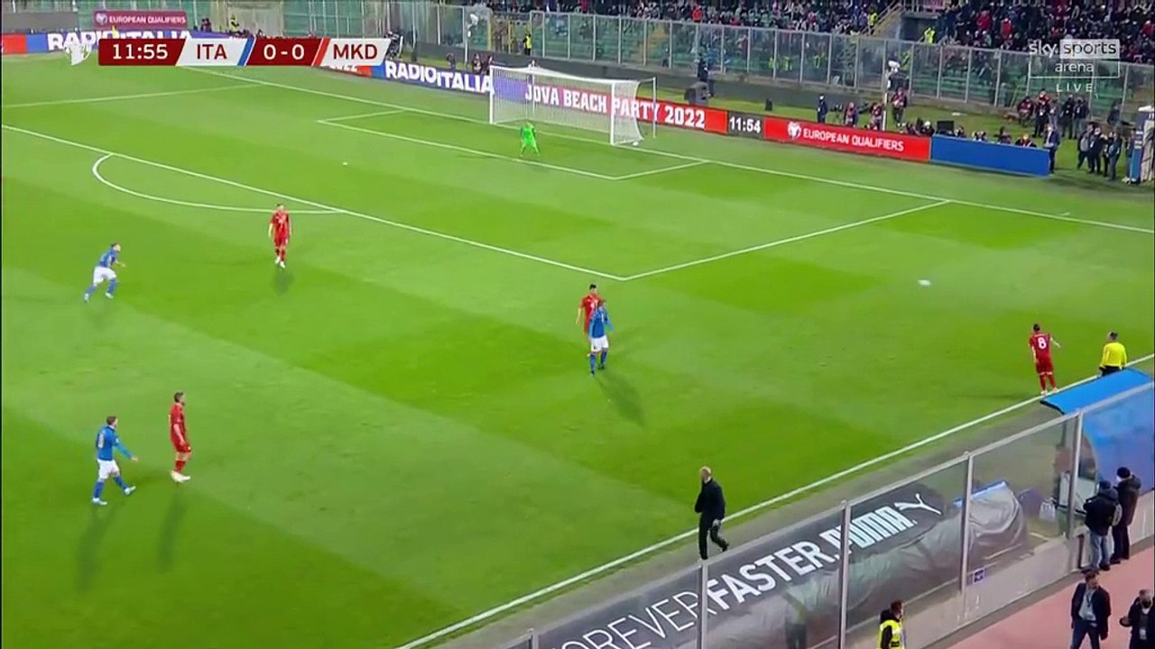 European Qualifiers 2022  - Italy vs. North Macedonia