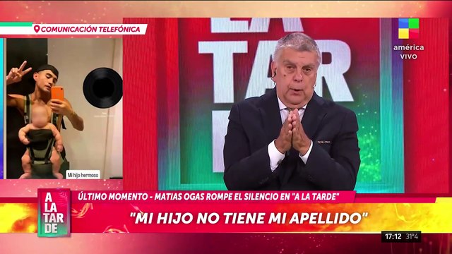 Matías Ogas, padre del SEGUNDO HIJO de Morena Rial, ROMPE EL SILENCIO: Hace 6 días no hablo con mi hijo