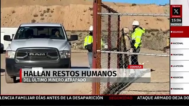 Hallan restos humanos del último minero atrapado en El Pinabete, Coahuila