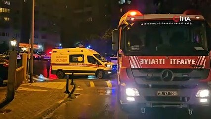 Beşiktaş’ta istinat duvarı 8 aracın üstüne çöktü