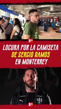 LOCURA por la CAMISETA de SERGIO RAMOS en MONTERREY